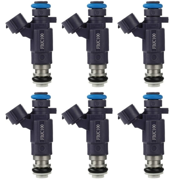 ECCPP 6Pcs 10 Holes High-Quality Fuel Injector Kits fit for 2003-2004 for INFINITI for FX35/ for G35, 2003-2004 for Nissan for 350Z, 2003-2004 for Nissan for Pathfinder FJ834,166002Y905