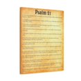 thumbnail image 2 of Scripture Walls Psalm 21 Chapter Gold Bible Canvas Christian Wall Art Ready to Hang Unframed, 2 of 6
