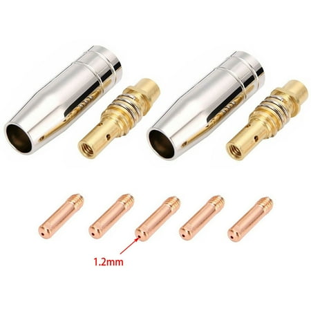 

9Pcs 15Ak Torch Welding Accessories Nozzles Contact Tips For Mig Welder