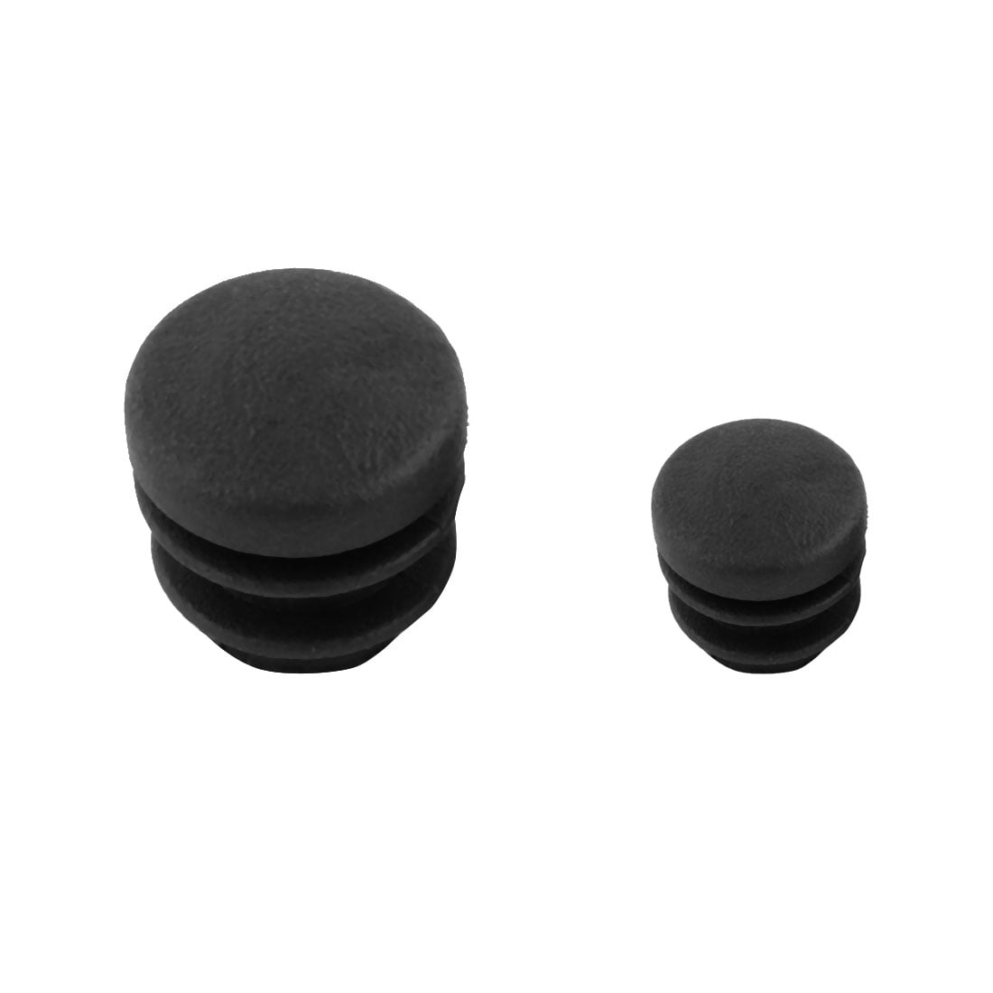 2 x Plastic Pipe End Blanking Caps Tube Tubing Insert Plugs Round 0.6