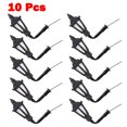thumbnail image 2 of Lefu 10Pcs LED Street Light Model Railway N scale Outdoor HangingWall Lamp Layout, 2 of 8