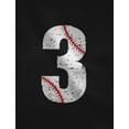 thumbnail image 2 of Tstars Boys Unisex 3rd Birthday Gift Baseball Tshirt Birthday Gift for 3 Year Old Birthday Gift for Boys Birthday Gift for Three Year Old Birthday Party B Day Toddler Kids T Shirt, 2 of 6