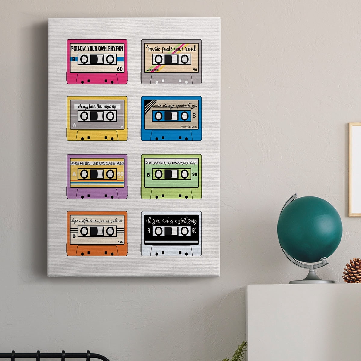 Musical Inspiration Premium Gallery Wrapped Canvas - Ready to Hang