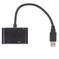 thumbnail image 2 of Adaptateur Multimédia USB vers HD, Résolution 1080P Double Écran, Léger et Simple pour Notebook pour XP, 2 of 7