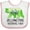 White and Pink, variant on Inktastic Yellowstone National Park Mountains and Bear Shape Boys or Girls Baby Bib