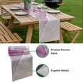 thumbnail image 5 of Pink Coastal Wave Table Runner - 72 Inch Long, Kitchen Dining Table Runner Dresser Scarves, Summer Modern Ocean Beach Farmhouse Decor for Coffee Tables Wedding Party Banquet, 5 of 8