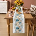 thumbnail image 3 of Table Runner - 72 Inch Long, Beach Coastal Kitchen Dining Table Runner Dresser Scarves, Nautical Shell Starfish Coral Summer Farmhouse Decor for Coffee Tables Wedding Party Banquet, 3 of 8
