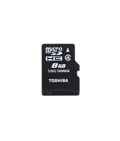 2 Pack Toshiba CAMILEO BW20 Camcorder Memory Card 2 x 4GB microSDHC Memory Card with SD Adapter