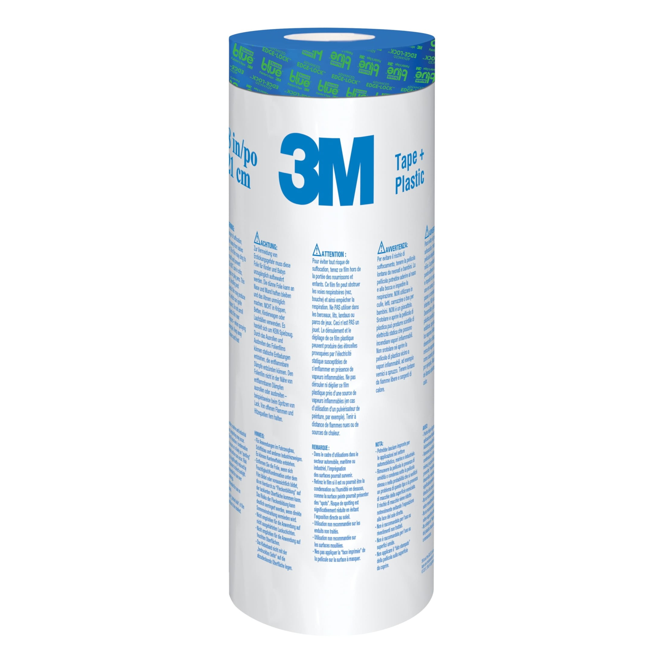 3M ScotchBlue Multi Surface Painter's Tape + Plastic Film with Dispense