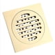 thumbnail image 2 of Desagüe de ducha cuadrado de latón CHAO desagüe de piso de baño cuadrado de acero inoxidable, 2 of 4