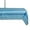 Blue Ocean, variant on Beachy Stripe Print Outdoor Tablecloth, 60 Round