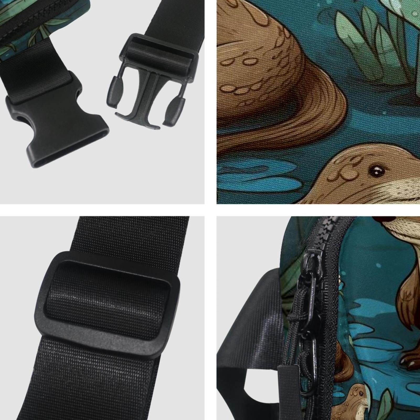 Platypus Lightweight Adjustable Waist Bag Fanny Pack with Extension Strap - Unisex Fitness Running Belt
