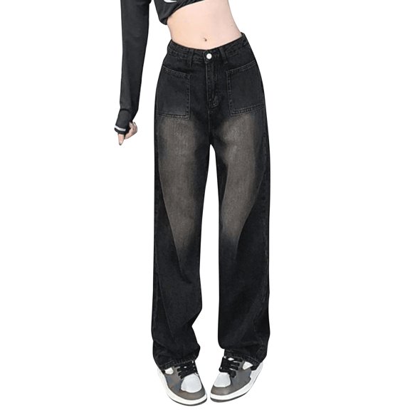 Vedolay Casual Pants Women Ladies Slim Leisure Women Fashion Stretch Denim Pants Black,XS