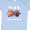 thumbnail image 4 of Inktastic Violin Treble Maker Funny Violinist Music Boys or Girls Baby Bodysuit, 4 of 5