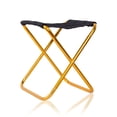 thumbnail image 1 of Taburete plegable Pesca al aire libre Aleación de aluminio 80kg Sillas Picnic Viajar Barbacoa Ligera Llevar Césped Asiento Sentado Herramienta Amarillo Inevent OD003547-02, 1 of 7