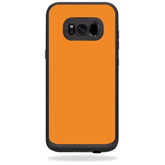 MightySkins LIFSGS8PL-Solid Orange Skin for Lifeproof Fre Case for Samsung Galaxy S8 Plus - Solid Orange