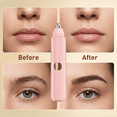 thumbnail image 6 of (2 pack) Facial Eyebrow Razor for Women - 2 in 1 Nose Hair Trimmer with Dual Heads for Bikini Underarm Leg Arm Body Face Facial, 6 of 8