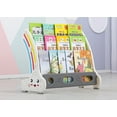 thumbnail image 3 of 5 Tier Lightweight Children Cartoon Bookshelf, 3 of 11