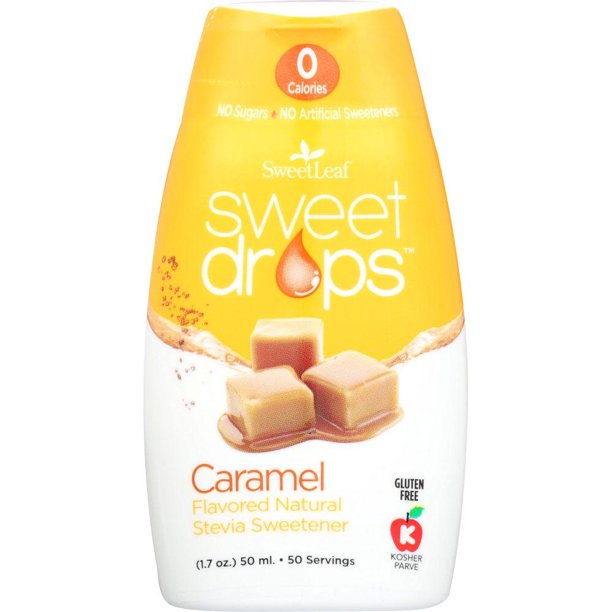 Sweetleaf Sweet Drops Caramel Flavored Natural Stevia Sweetener, 1.7 Oz