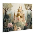 thumbnail image 2 of Stupell Industries Eclectic Whimsical Castle Path Canvas Art, 20 x 16, by Christine Simpson Art, 2 of 8