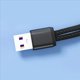 thumbnail image 4 of 3X Cable de Carga Divisor Tipo C de Doble Puerto de Carga Rápida 6A Cable de Dispositivo Alimentado Dispositivos TYPE-C+TYPE-C Encendidos, 4 of 5