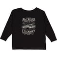 thumbnail image 3 of Inktastic America's  Highway Classic Car Boys Long Sleeve Toddler T-Shirt, 3 of 5