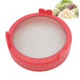 thumbnail image 1 of Mason Jar Sprout Lids - Sprouting Jar Lids, Wide Mouth Mason Jars Lids, Sprouting Jars With Screen Lids | Stainless Steel Sprouting Lids For Wide Mouth Mason Jars, Microgreens Growing Kit For Bean, 1 of 1