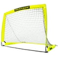 thumbnail image 4 of (2 pack) Franklin Sports Blackhawk Soccer Goal - Pop up - Indoor + Outdoor -  Adult + Kids - 4' x 3' - Yellow, 4 of 11