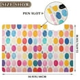 thumbnail image 3 of FORMRS A4 Clipboard Folder with Pen Holder Horizontal Foldable School Office Binder, Colorful Circles, 3 of 9