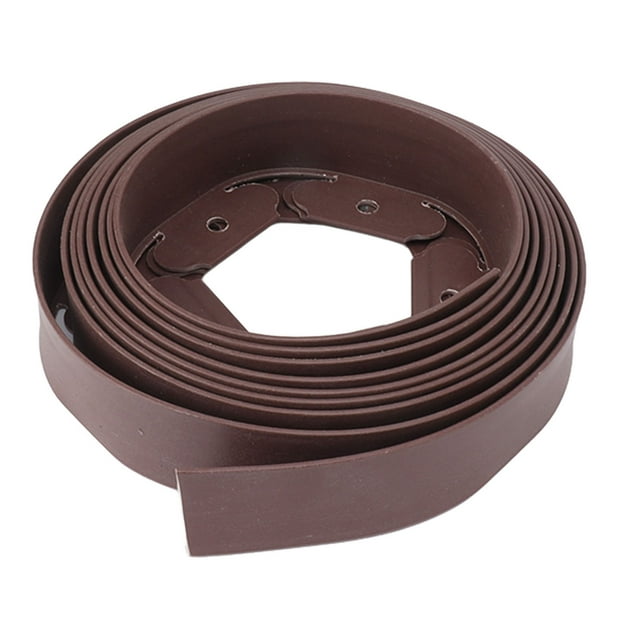 Garden Edging Border, Landscape Edging Kit Lawn Edging Include 30 Spikes PE Garden Edging Border for Landscaping Flower Gardens Lawn