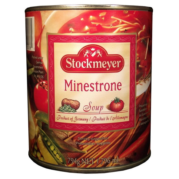 Soupe Minestrone de Stockmeyer 796 ml