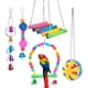thumbnail image 4 of Juguete para Loros, Juguetes de Entrenamiento rico y , Accesorios para Pájaros, Suministros para Mascotas Resistentes a Mordeduras, Div Bola grande 5 piezas Colco Juguetes de aves, 4 of 8