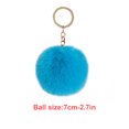 thumbnail image 1 of Naiovety Fuzzy Ball Llavero Flexible Cómodo Exquisito Encantador Pequeño Llaveros Multifuncional Adorable Llaveros Mujeres Negro 5cm Artesanía Cielo azul 7cm Naiovety HA059936-46, 1 of 6