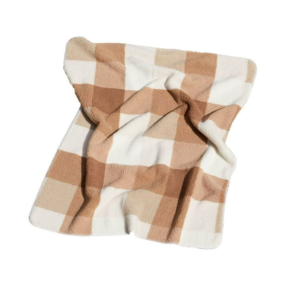 Luxe Faux faux Throw 50x60 Soft Sheepskin 1-Piece Classic Style