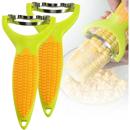 

Apmemiss Kitchen Accessories Clearance Corn Planer Kitchen Gadget Non-slip Handle Corn Planer Peeler of Improved Maize Stripper Corn Peeler Corn Stripper Corn Cutter Corn Quick Stainless Steel