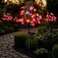 thumbnail image 5 of Qocolcyl Solar Powered Colorful Maple Leaf Tree Stake Lights,LED Multicolor Autumn Maple Pathway Decor Lights,Waterproof Fall Harvest Thanksgiving Outdoor Yard Lawn Garden Landscape Light Ornaments, 5 of 6