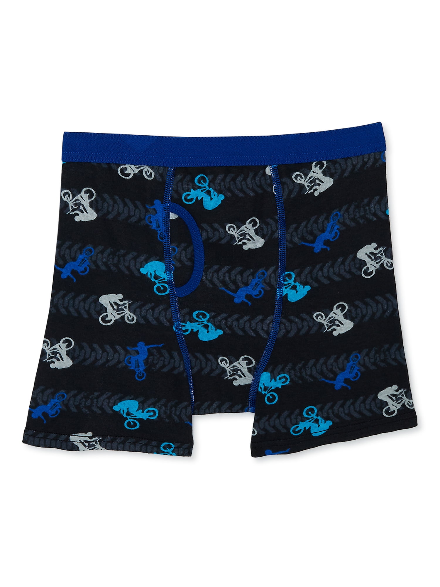Wonder Nation Boys Cotton Boxer Brief Underwear, 5-Pack, Sizes S-XL