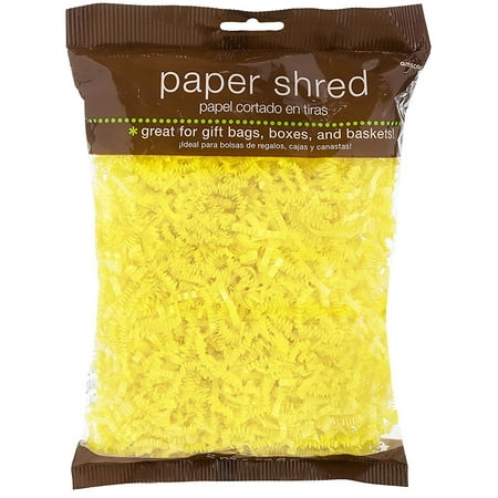 Shredded Paper - Yellow (1) Party Supplies