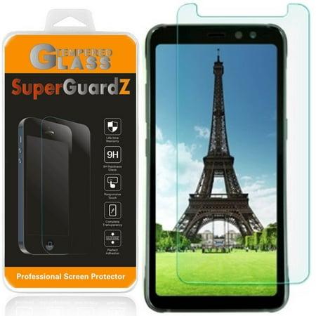 For Samsung Galaxy S8 ACTIVE [NOT For S8 / S8+] - SuperGuardZ Tempered Glass Screen Protector [Anti-Scratch, Anti-Bubble] + LED Stylus