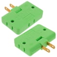 thumbnail image 1 of FELTECHELECTR Adaptador de enchufe plano de 2 piezas, extensor de enchufe múltiple, adaptador de enchufe de 2 clavijas y 3 salidas, 1 of 6