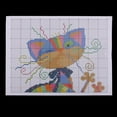 thumbnail image 4 of veasfak Tableau de Point de Croix Chat Coloré Motif Needlecaft pour Débutant 14CT 25x33cm, 4 of 9