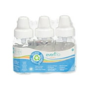 Evenflo 3pk 4 Oz Clear Glass Bottle