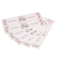 thumbnail image 2 of 25 uds pegatinas para botellas de agua MR y MRS rayas flores rosas impermeables etiquetas decorativas brillantes para botellas de fiesta para boda, 2 of 12