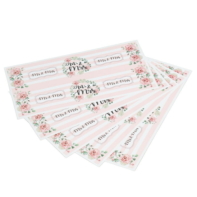 Etiquetas para botellas, 25 piezas de pegatinas para botellas de agua, pegatinas para fiestas, etiquetas para botellas de agua personalizadas, True Excellence