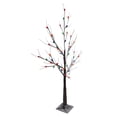 thumbnail image 4 of Northlight 4' Pre-Lit LED Brown Artificial Christmas Tree- Multi-Colored lights, 4 of 4