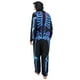 thumbnail image 5 of Pijama de una pieza a juego para Halloween de Fiomva, con capucha y cremallera, estampado de calaveras, para hombre, mujer y niño., 5 of 7