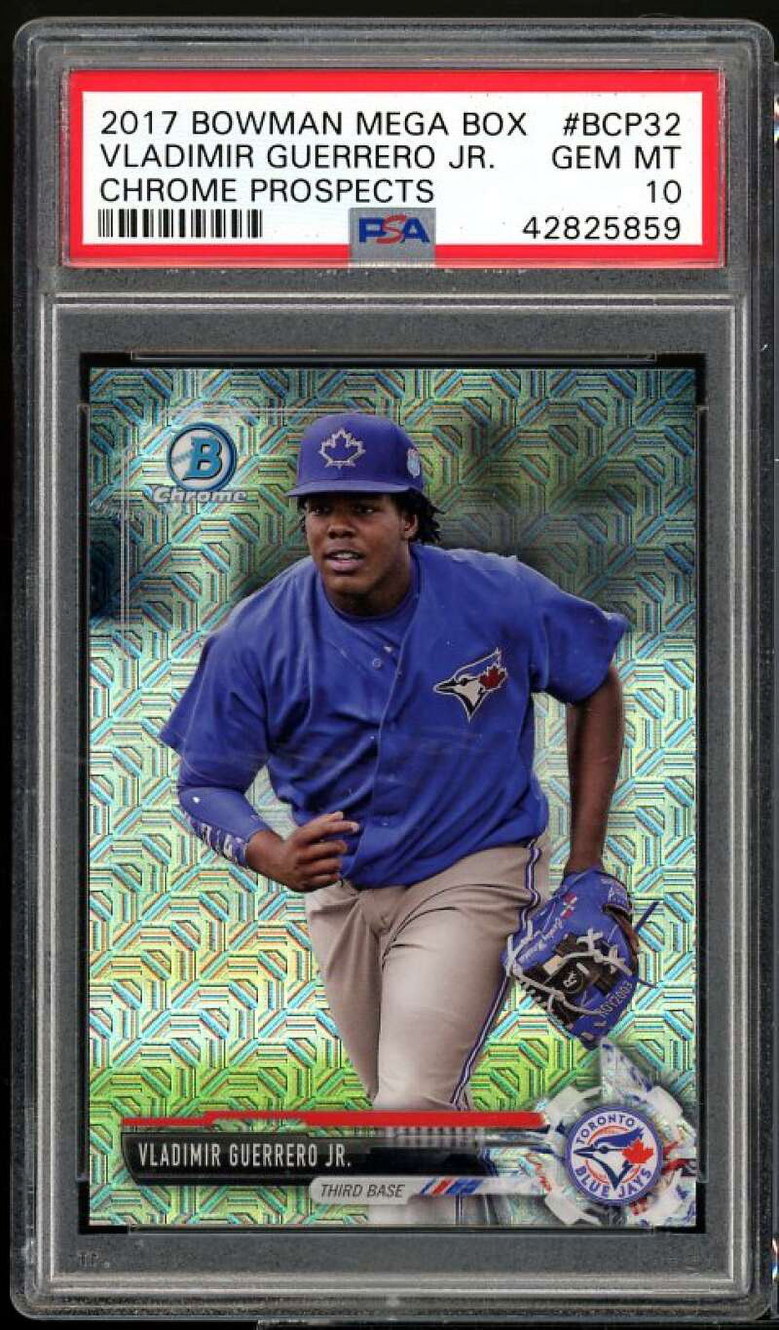 Vladimir Guerrero Jr. Card 2017 Bowman Chrome Prospects #BCP32 PSA 10