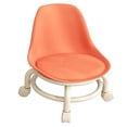 thumbnail image 1 of Solid and Durable Low Stool with Wheels, Multifunctional Step Stool, Universal Wheels, Compact Space Saving Design, Safe and Comfortable Sitting Experience, 1 of 7