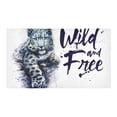 thumbnail image 2 of MKHERT Snow leopard Doormat Non-slip Bath Mat Floor Mat 30x18 inch, 2 of 3