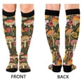 thumbnail image 4 of FORMRS Womens Knee High Socks Casual Long Thick Travel Daily Wear, 1 Pair, Colorful Mushroom, 4 of 6